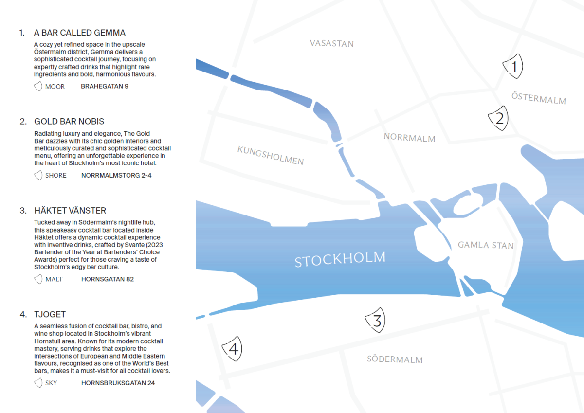 stockholm cocktail map