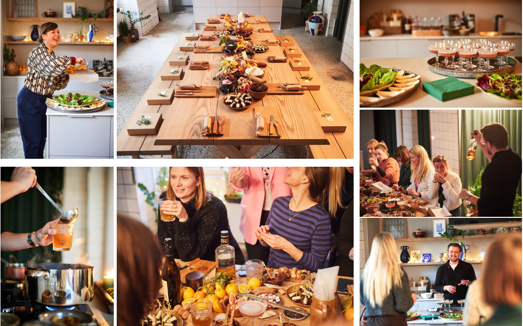 Christmas PR event with Louisa Lorang